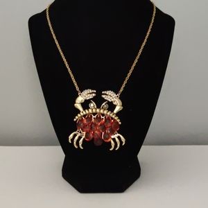 Napier Cute Crab Necklace NWOT 🌴🌴🌴